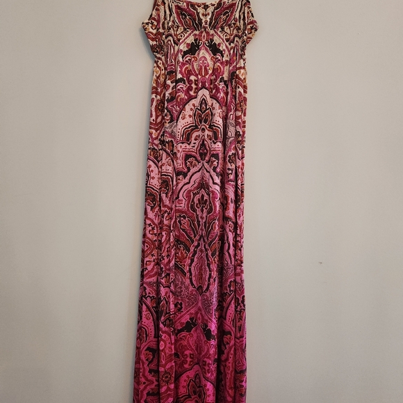 Lucky Brand BOHO Spaghetti Strap Dress. Non wrinkle fabric. Size S - Picture 5 of 5